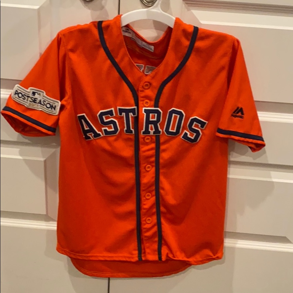 Youth Jose Altuve Jersey (2017 Postseason)